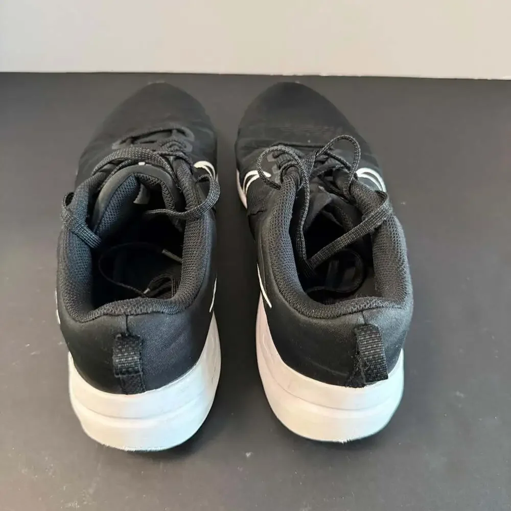 Nike Downshifter‎ 12 Running Shoes Black White Size 10